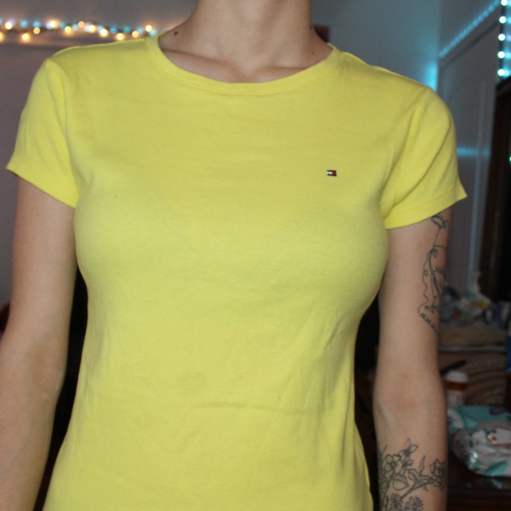 Small Yellow Tommy Hilfiger Top